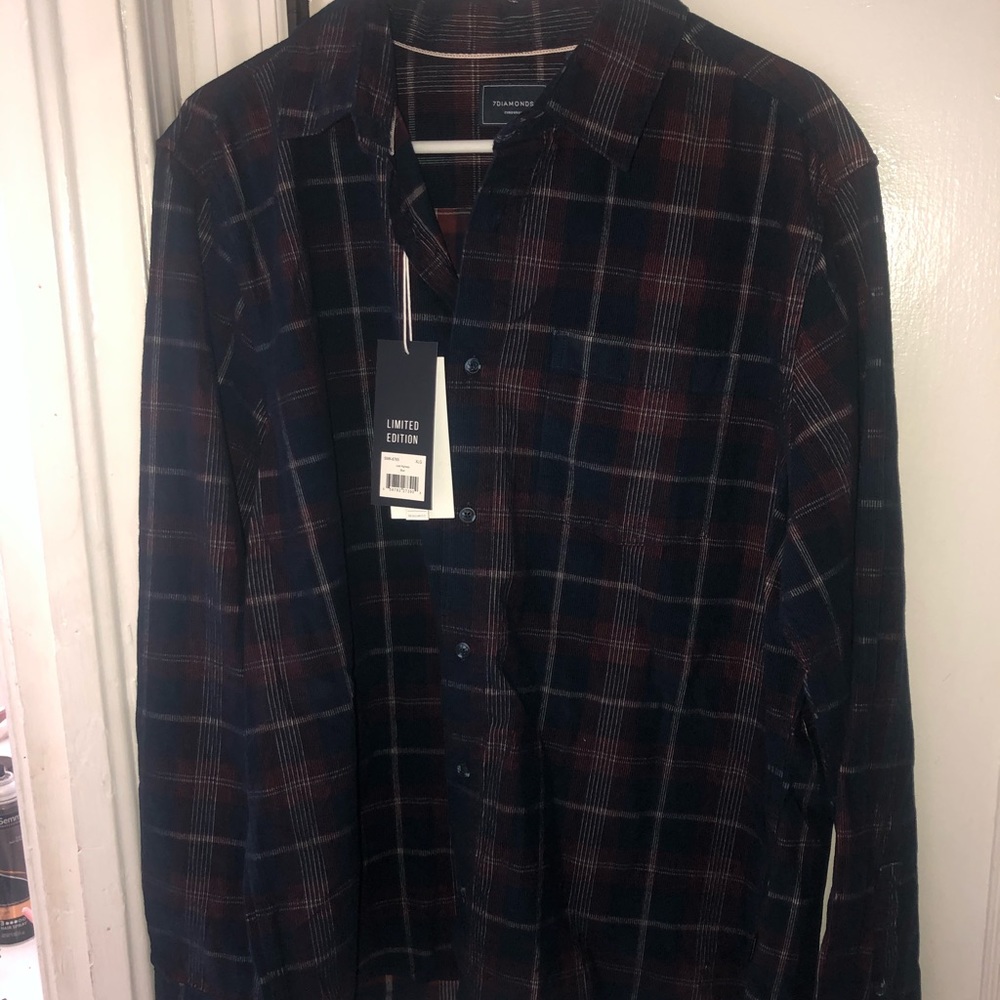 7diamonds men’s flannel